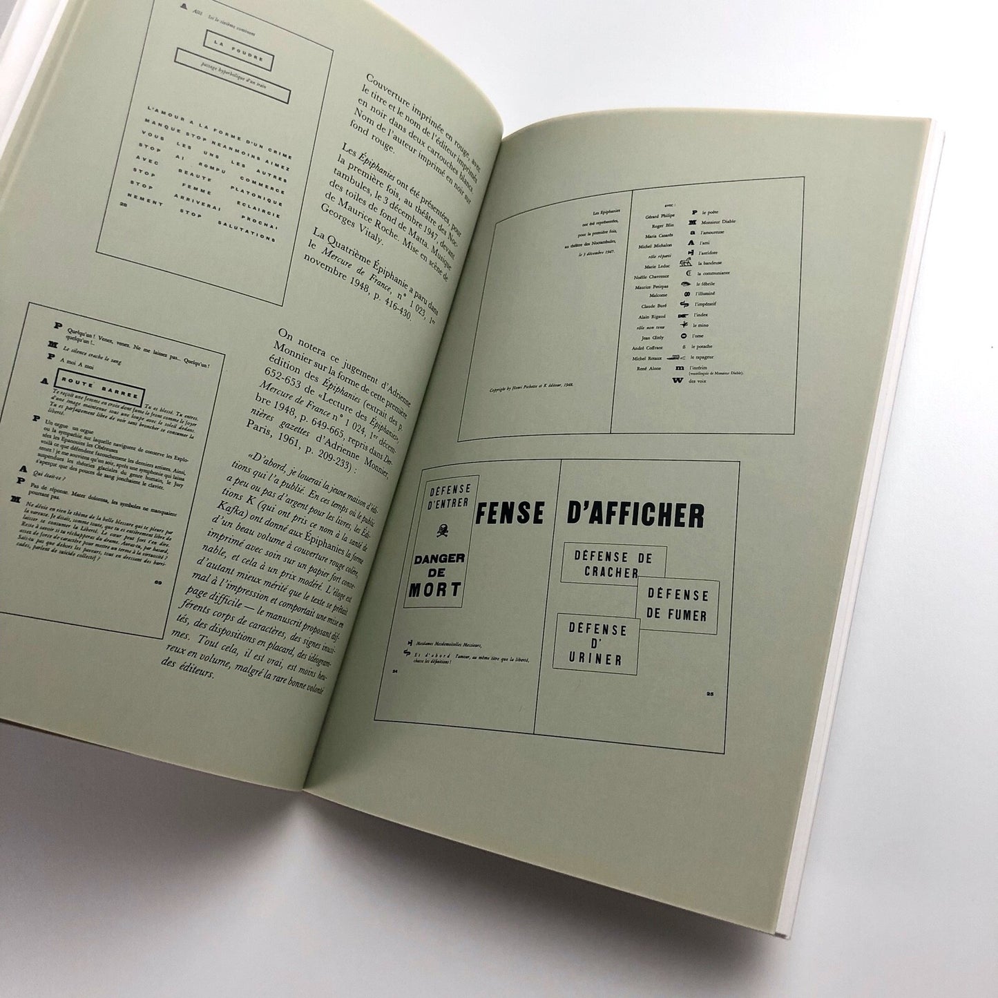 K éditeur par Alain Gheerbrant & Léon Aichelbaum | Le temps qu'il fait, 1991