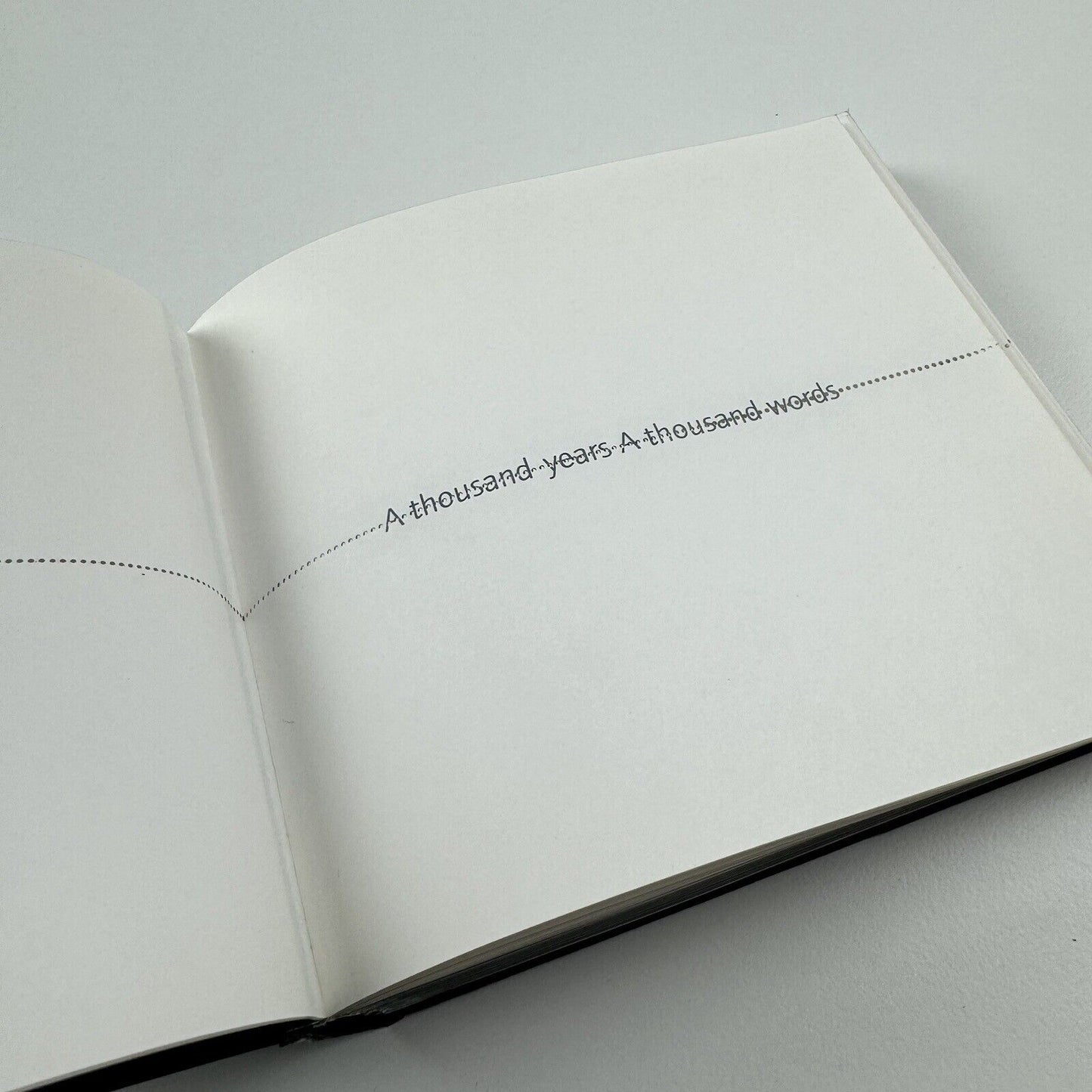 A thousand years A thousand words. A Celebration of the Royal Mail Millennium Stamps project by Michael Benson | The Camberwell Press, 1999