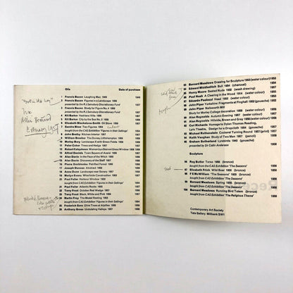 Recent Acquisitions: Contemporary Art Society | The Arts Council, 1959 catalogue