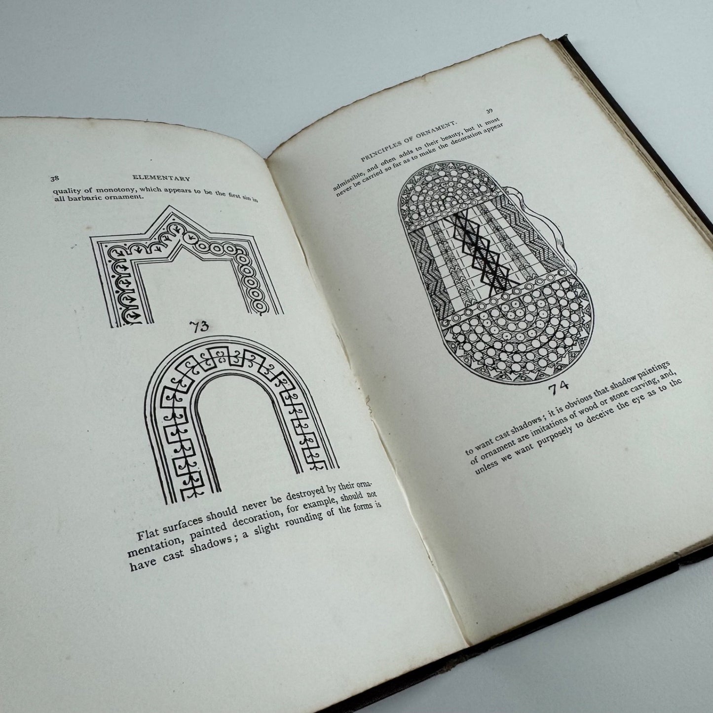 Elementary Principles of Ornament by James Ward | Richard Clay, 1890