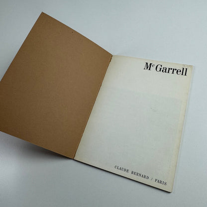 James McGarrell | Claude Bernard, Paris November 1967 exhibition