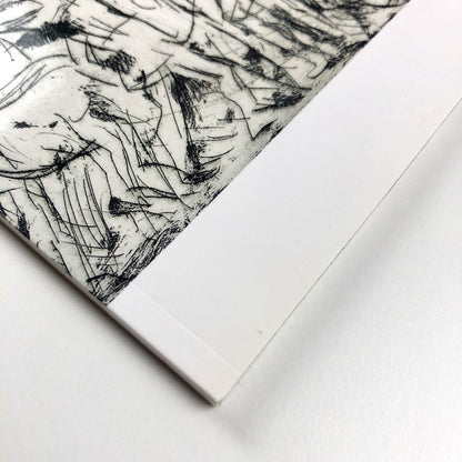 Leon Kossoff. Unique Prints From paintings at National Gallery | Art Space Gallery catalogue and private view invite, 2008