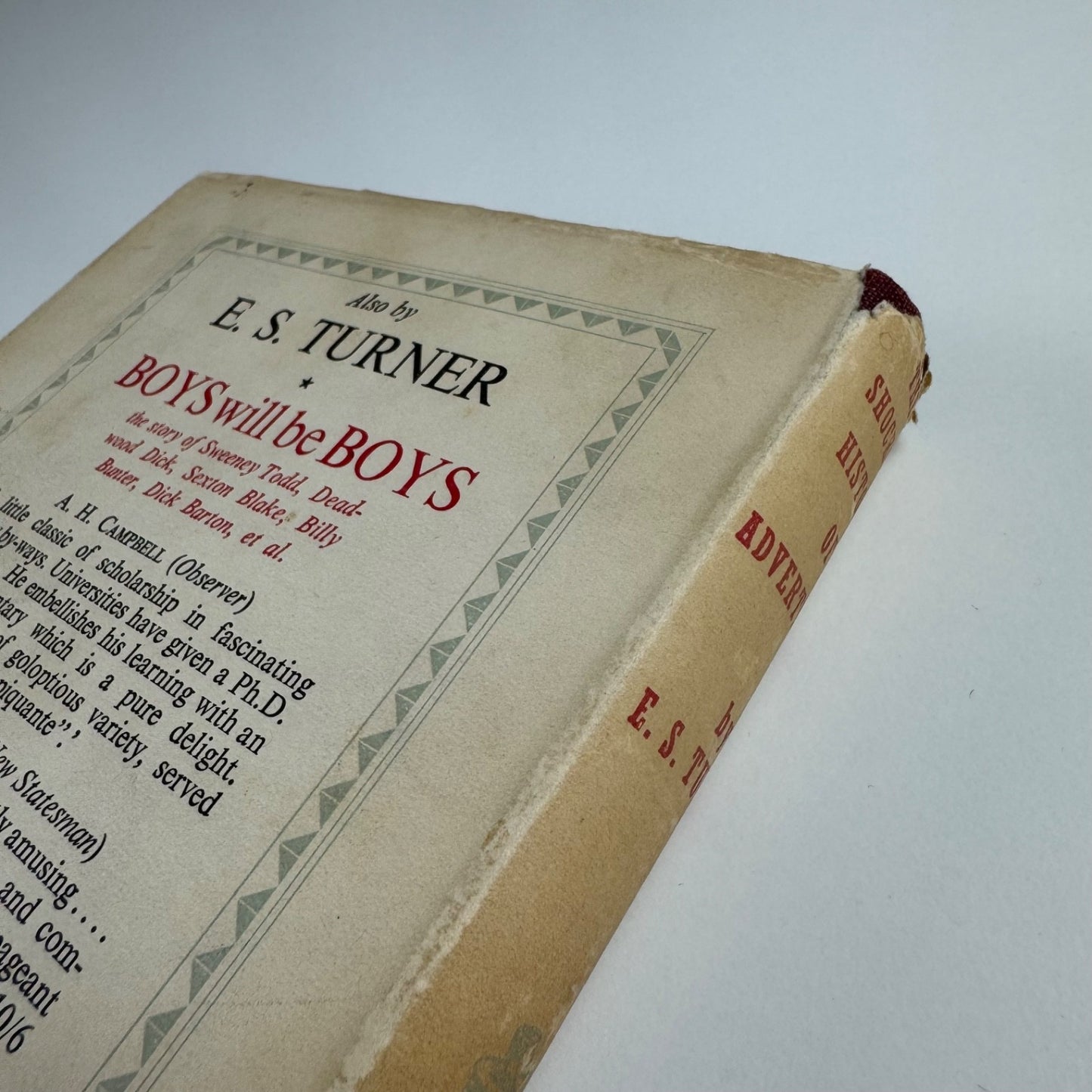 The Shocking History of Advertising by E.S. Turner | Michael Joseph, 1953
