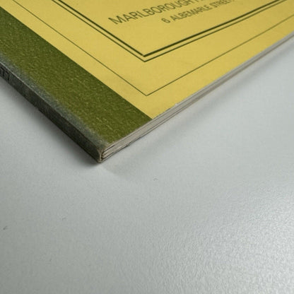 R.B. Kitaj Pictures For Sand for These Years | Marlborough London, 1977 | introduction by Robert Creeley