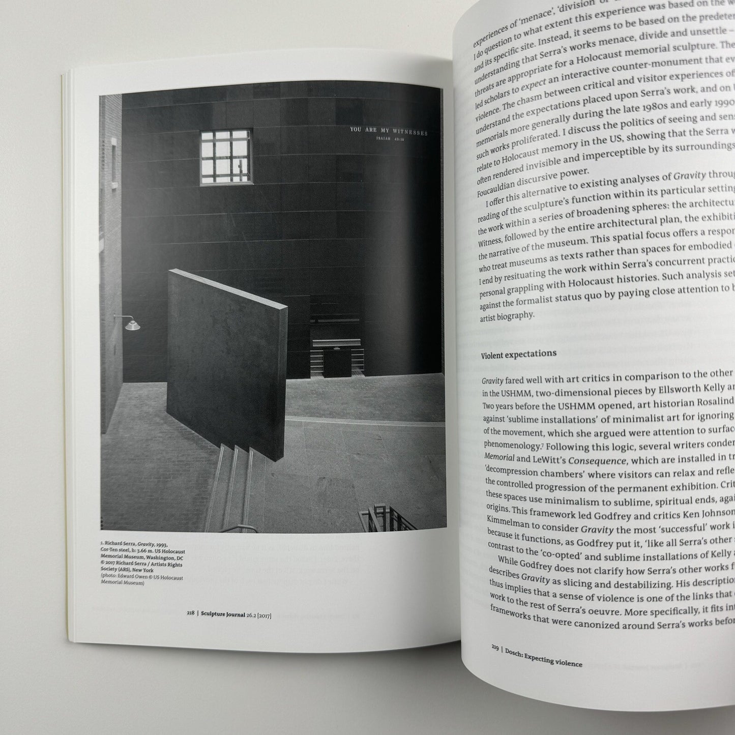 Sculpture Journal | Vol 26.2 2017 | Liverpool University Press and The Public Monuments and Sculpture Association