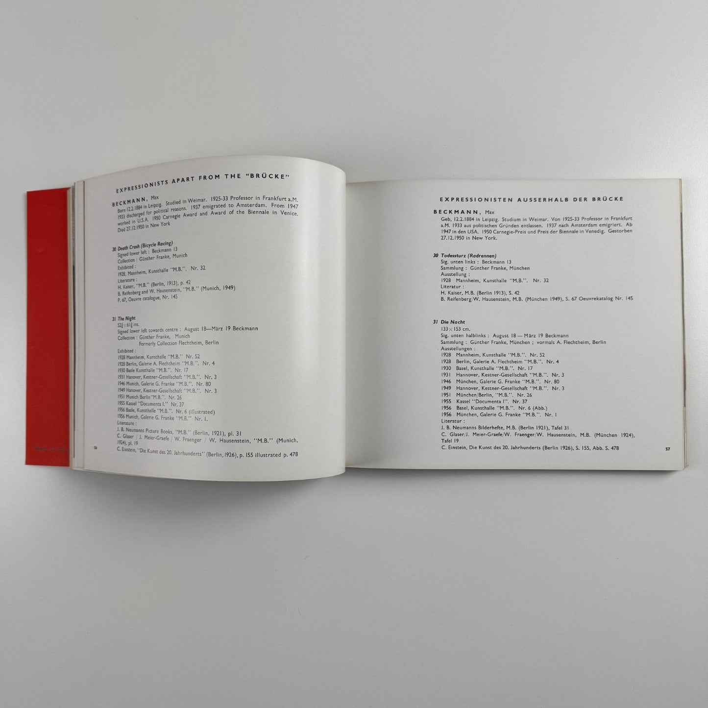 Art In Revolt. Germany 1905–25 | Marlborough Fine Art 1959