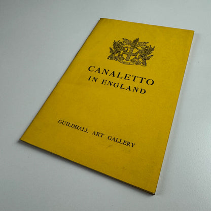 Canaletto in England | Guildhall Art Gallery 1959