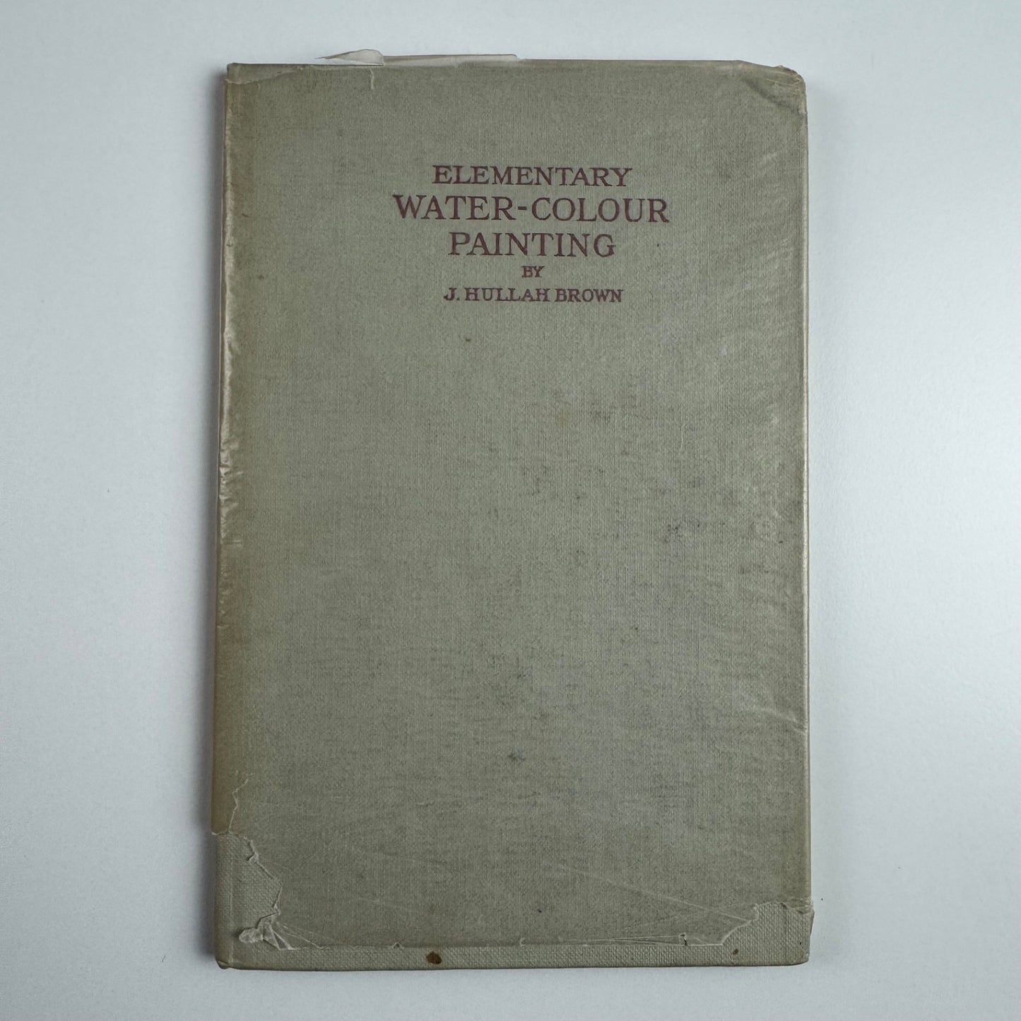 Elementary water-colour painting by J. Hullah Brown. A&C Black, 1960 3rd edition