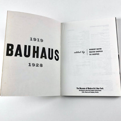Bauhaus – 1919–1928 | Edited by Bayer/Gropius | MOMA, 1986 edition