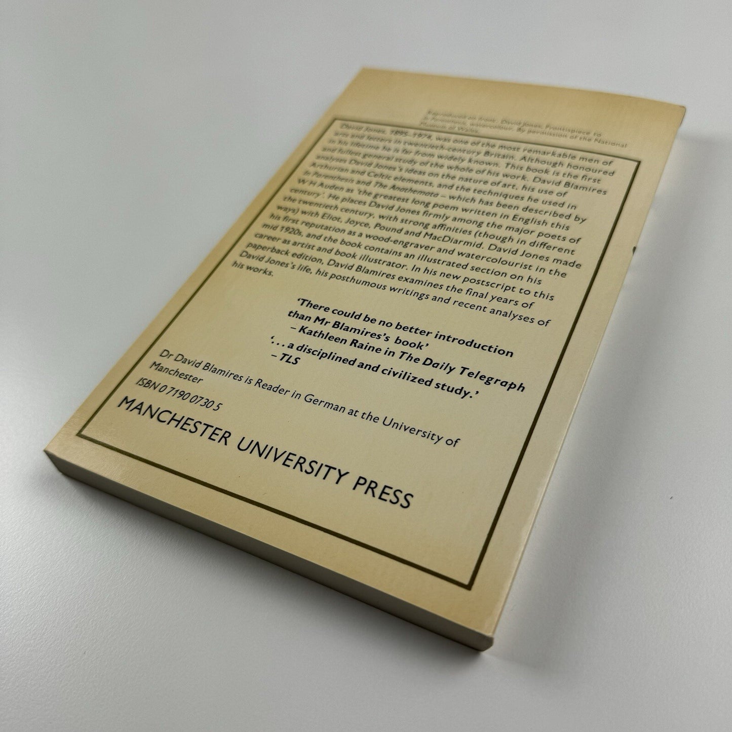 David Jones – artist and writer | David Blamires | Manchester University Press, 1978