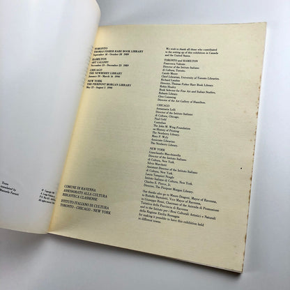 Fifteenth Century Italian Woodcuts exhibition catalogue | Longo Publishers, 1989