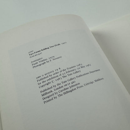 Paul Vezelay by Ronald Alley | Tate Gallery exhibition catalogue, 1983