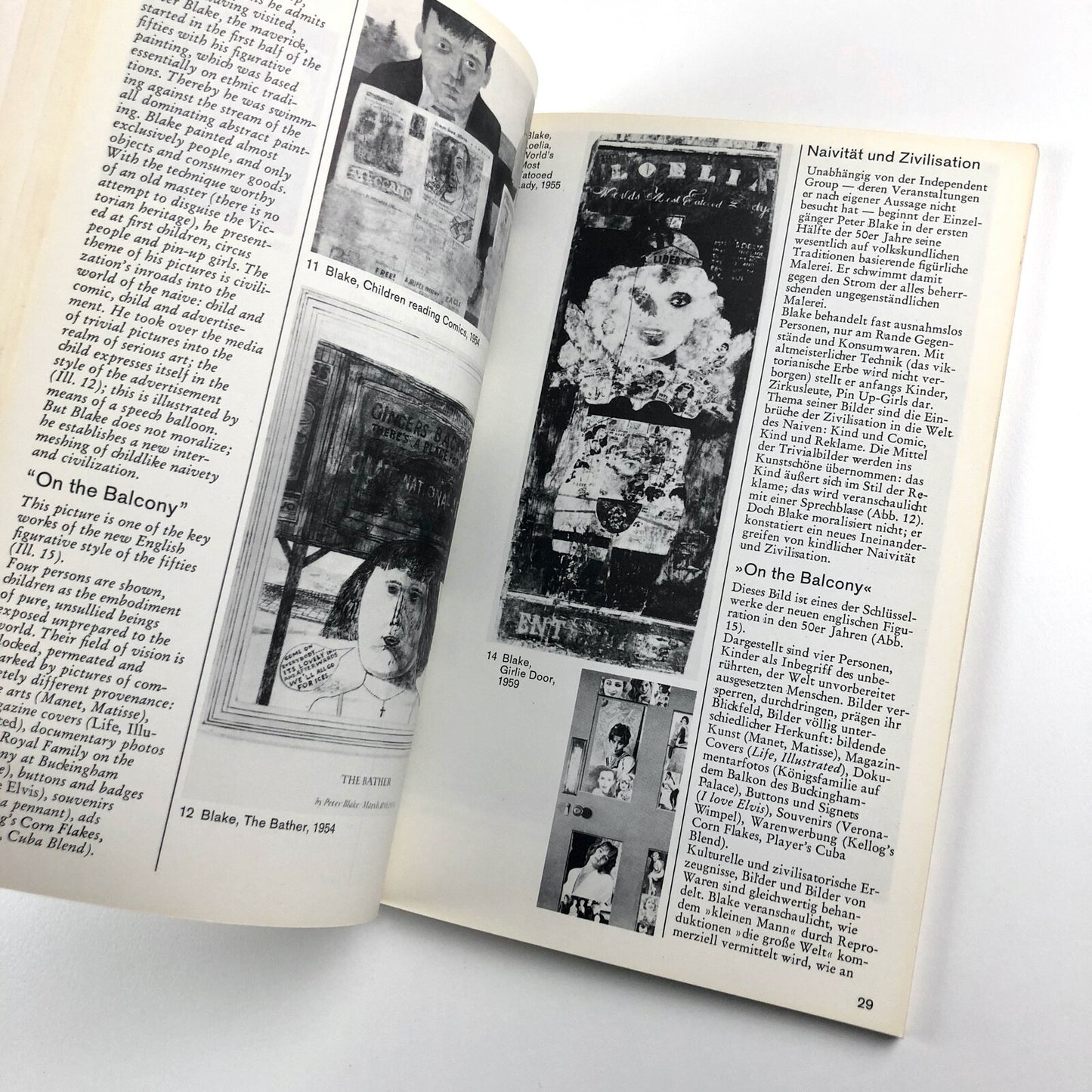 Pop Art in England, Beginnings of a New Figuration | Kunstverein, Hamburg, York | 1976 catalogue