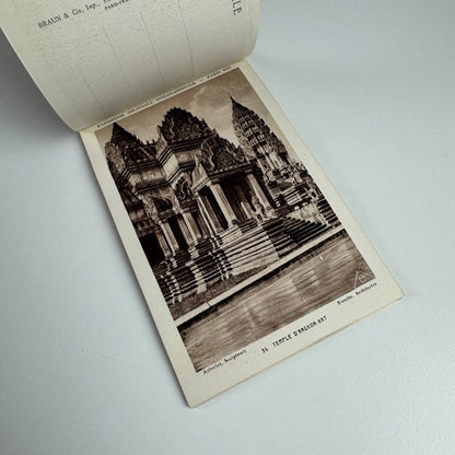 Souvenir 12 postcards. Exposition Coloniale Internationale Temple d’Angkor-Vath