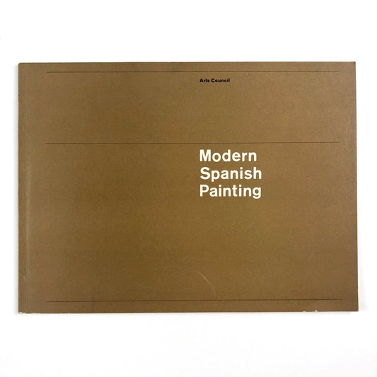Modern Spanish Painting | Arts Council 1962 catalogue | Design by Gordon House