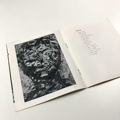 Ahmed Yacoubi. The Hanover Gallery London, 1957 | Exhibition booklet