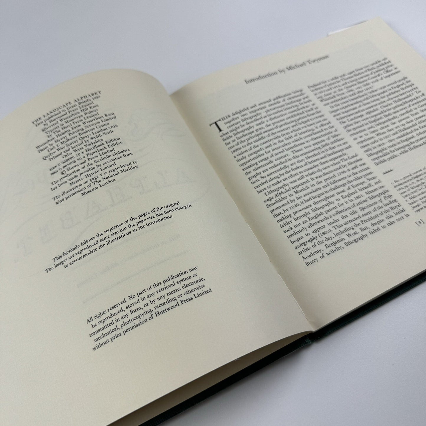 The Landscape Alphabet – Letter Shapes as Attractive Vignettes | Michael Twyman, 1987