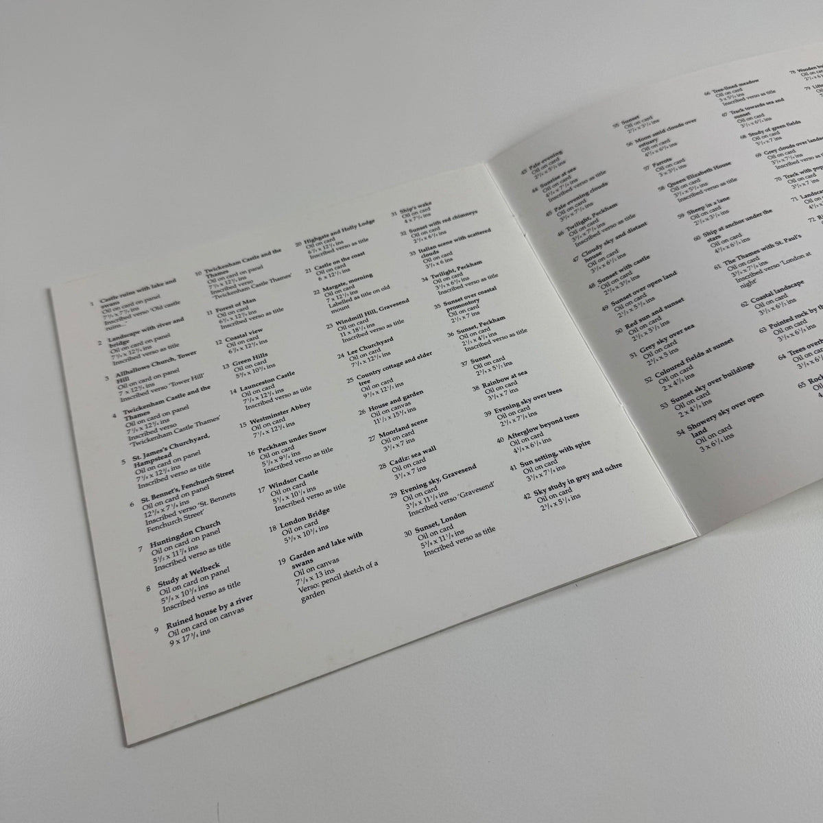 Oil sketches by William White Warren | Martyn Gregory in association with James Mackinnon, 1995