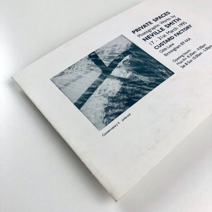Neville Smith – Private Spaces | Custard Factory exhibition card, 1995
