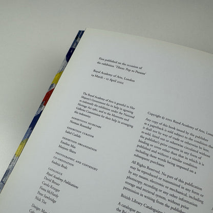 [Joe] Tilson – Pop to Present | Royal Academy exhibition catalogue, 2002