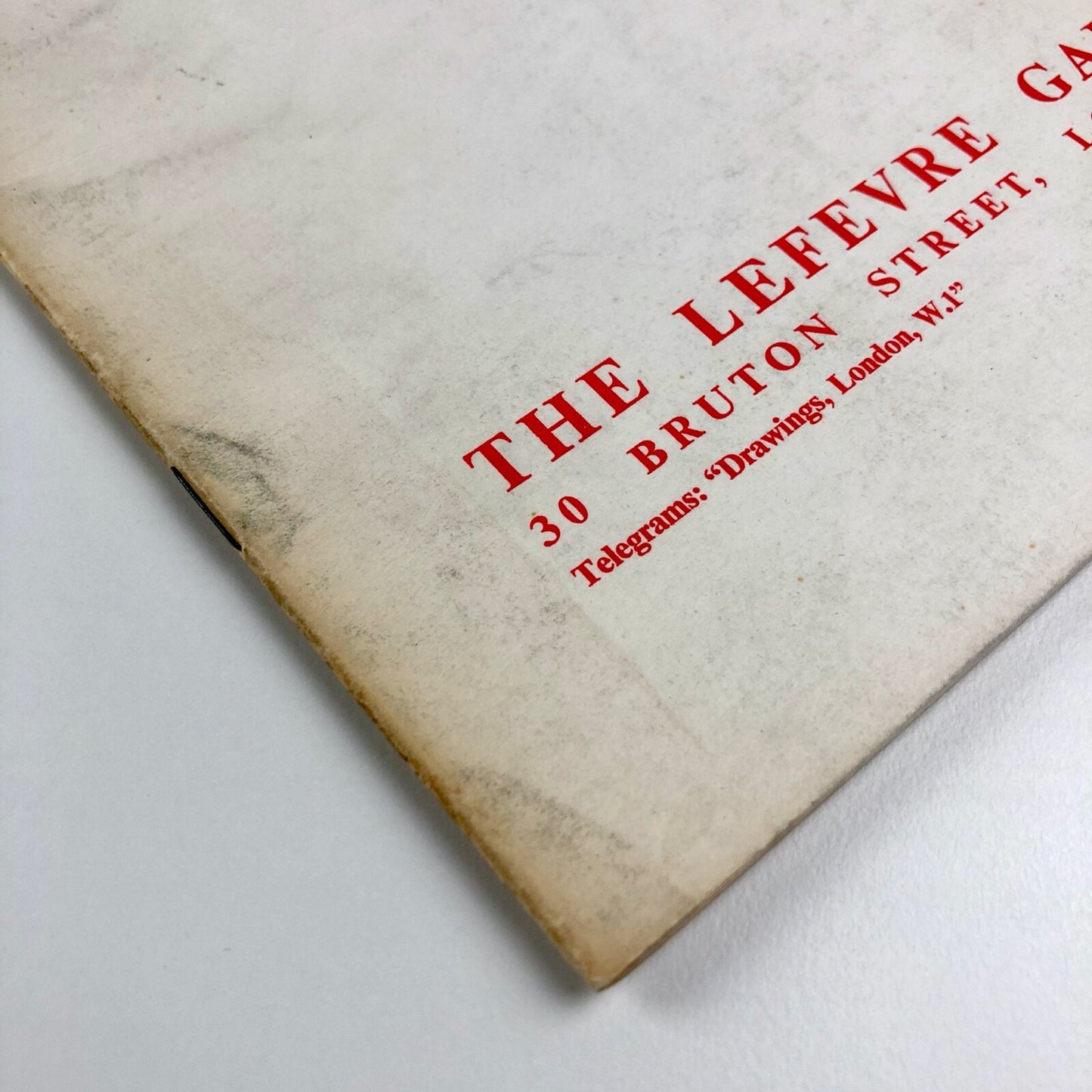 Vuillard et son Kodak | Lefevre Gallery, London | Exhibition catalogue, 1964