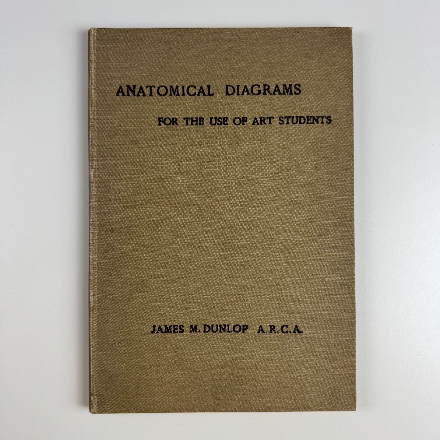 Anatomical Diagrams for the use of art students by James M. Dunlop | G. Bell & Sons, 1911, 7th impression