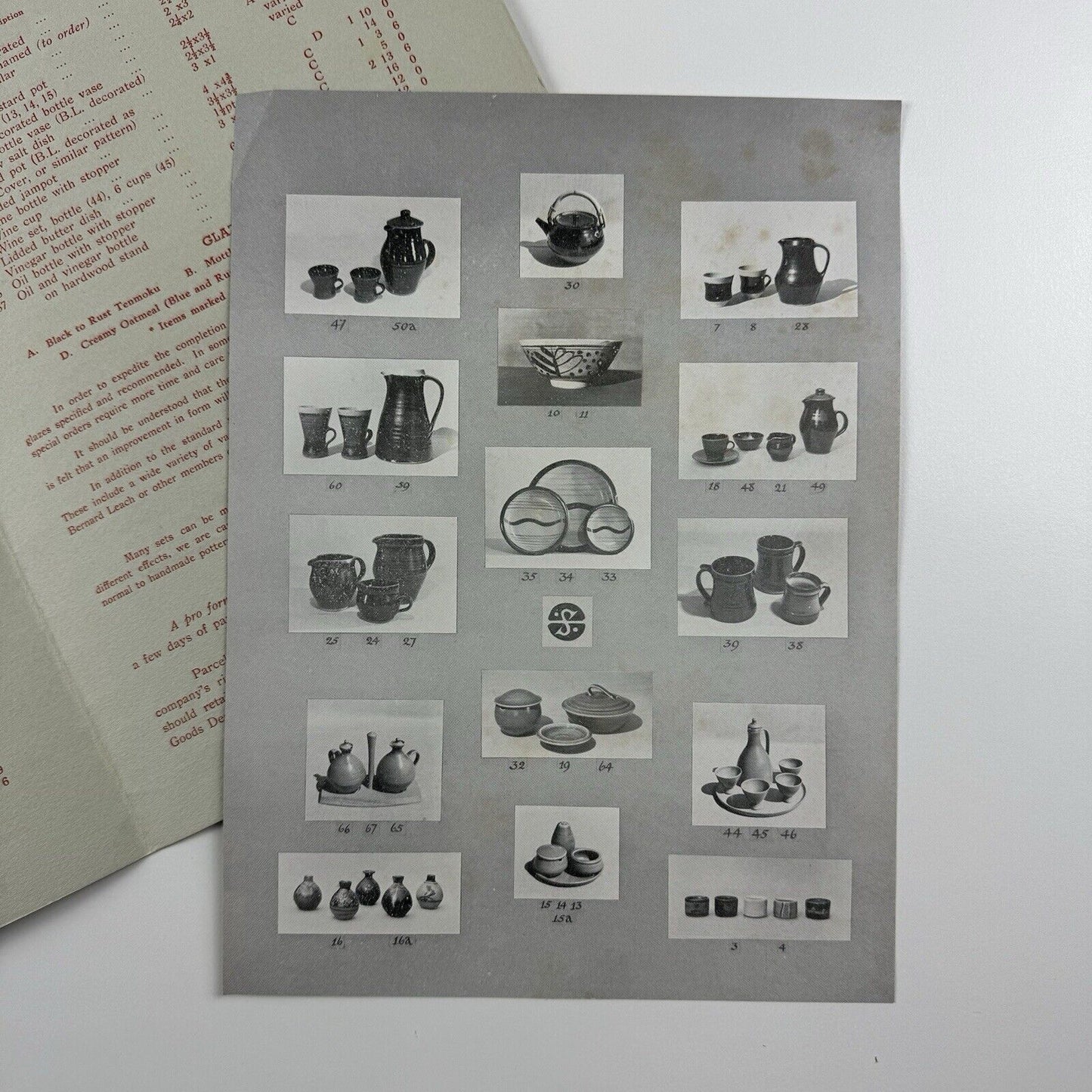 The Leach Pottery – Bernard Leach | Catalogue 1960-61