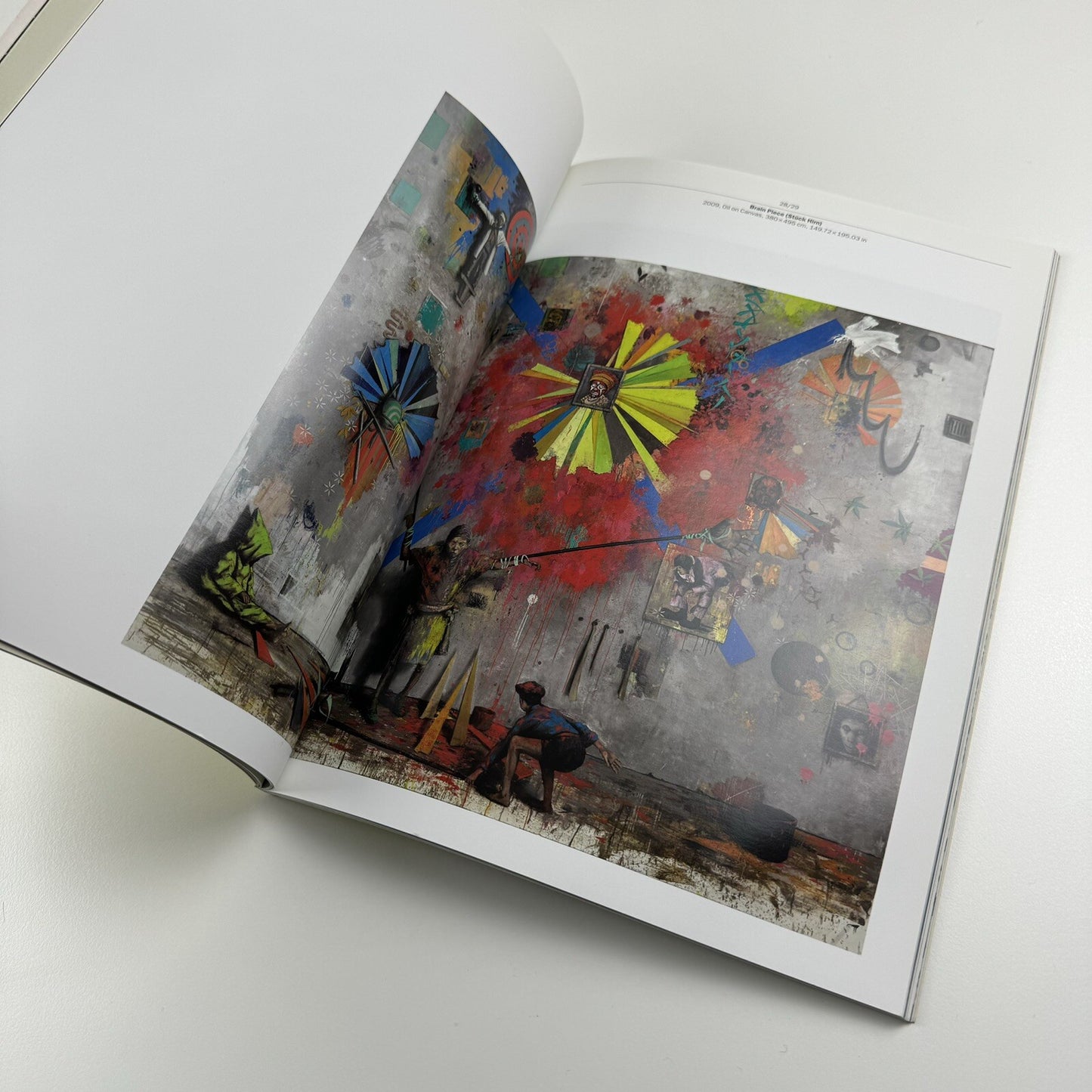 Jonas Burgert. Hitting Every Head | Haunch of Venison London, 2009 catalogue