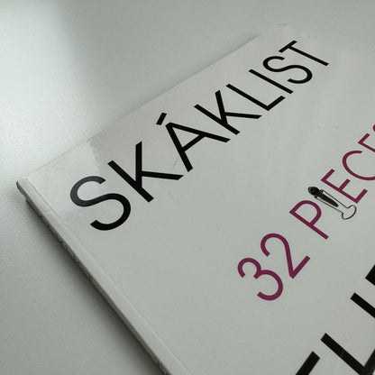 Skáklist. 32 Pieces: The Art of Chess | Reykjavik Art Museum catalogue, 2009