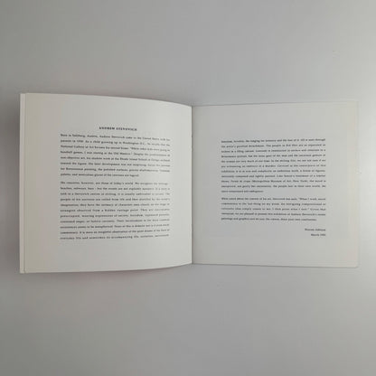 Andrew Stevovich. Recent Works | Adelson Galleries, New York, 1992