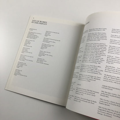 Francis Bacon. Tate Gallery Liverpool booklet, 1990