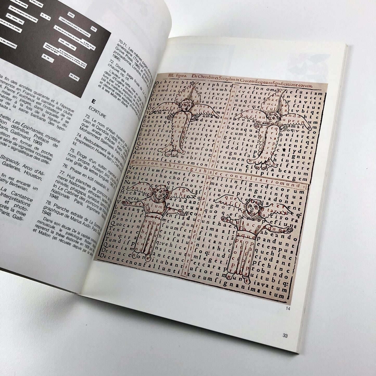 Alphabets Exposition organisée par Massin Musée Galerie de la Seita 1986/7 | Exhibition catalogue, 1987