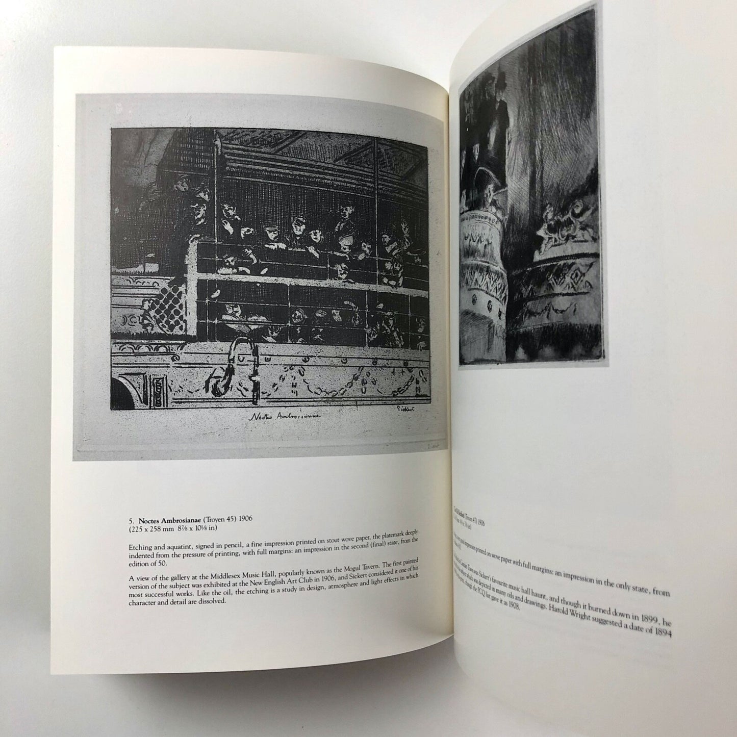 Prints by Walter Richard Sickert | Gordon Cooke cat. 2 October 1988