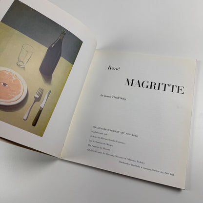 René Magritte by James Thrall Soby | The Museum of Modern Art, New York, 1965 second printing