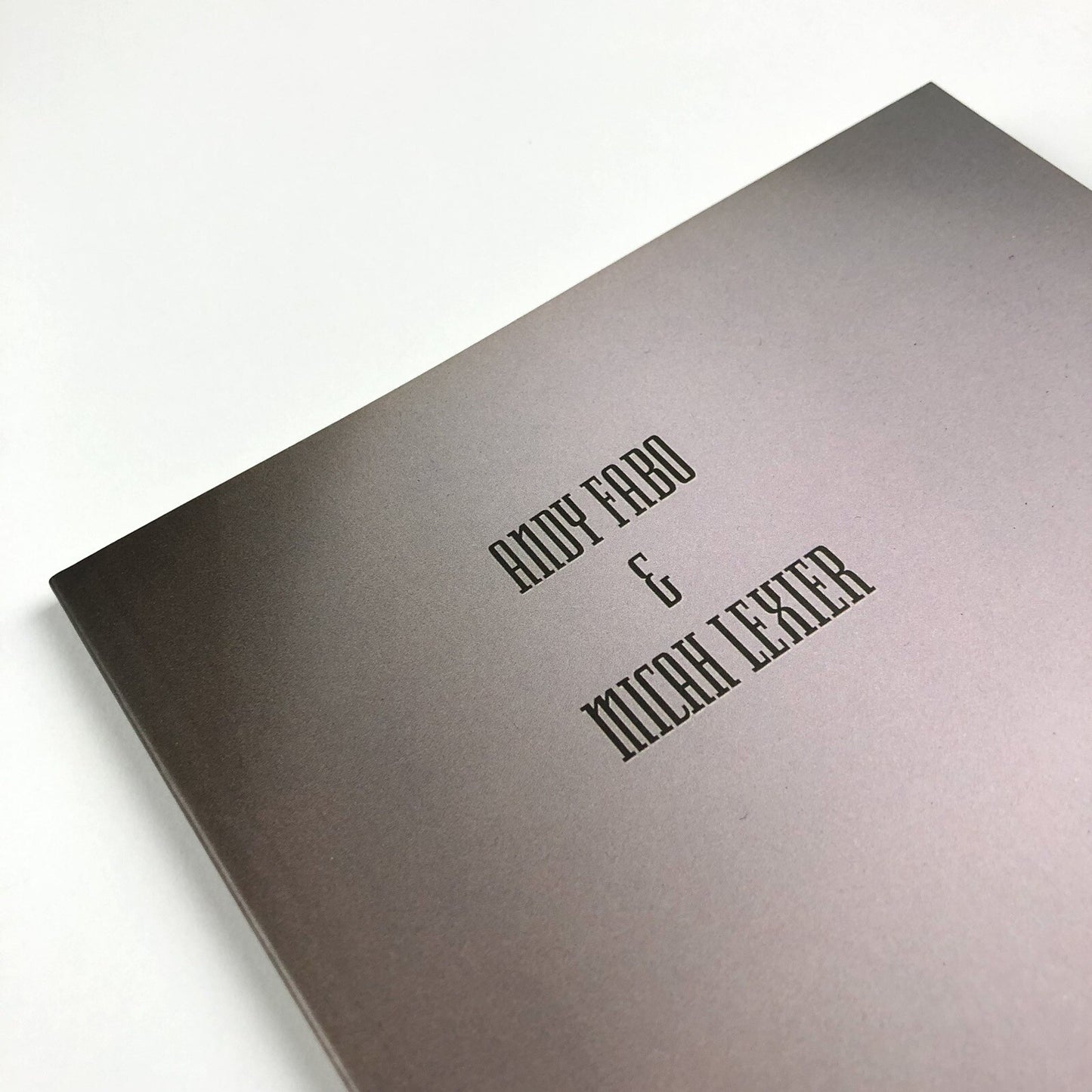 Andy Fabo & Micah Lexier | Canada House Galleries catalogue, London 1992