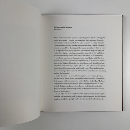 Juan Muñoz. An Inaccessible Moment | Frith Street Books, 2012