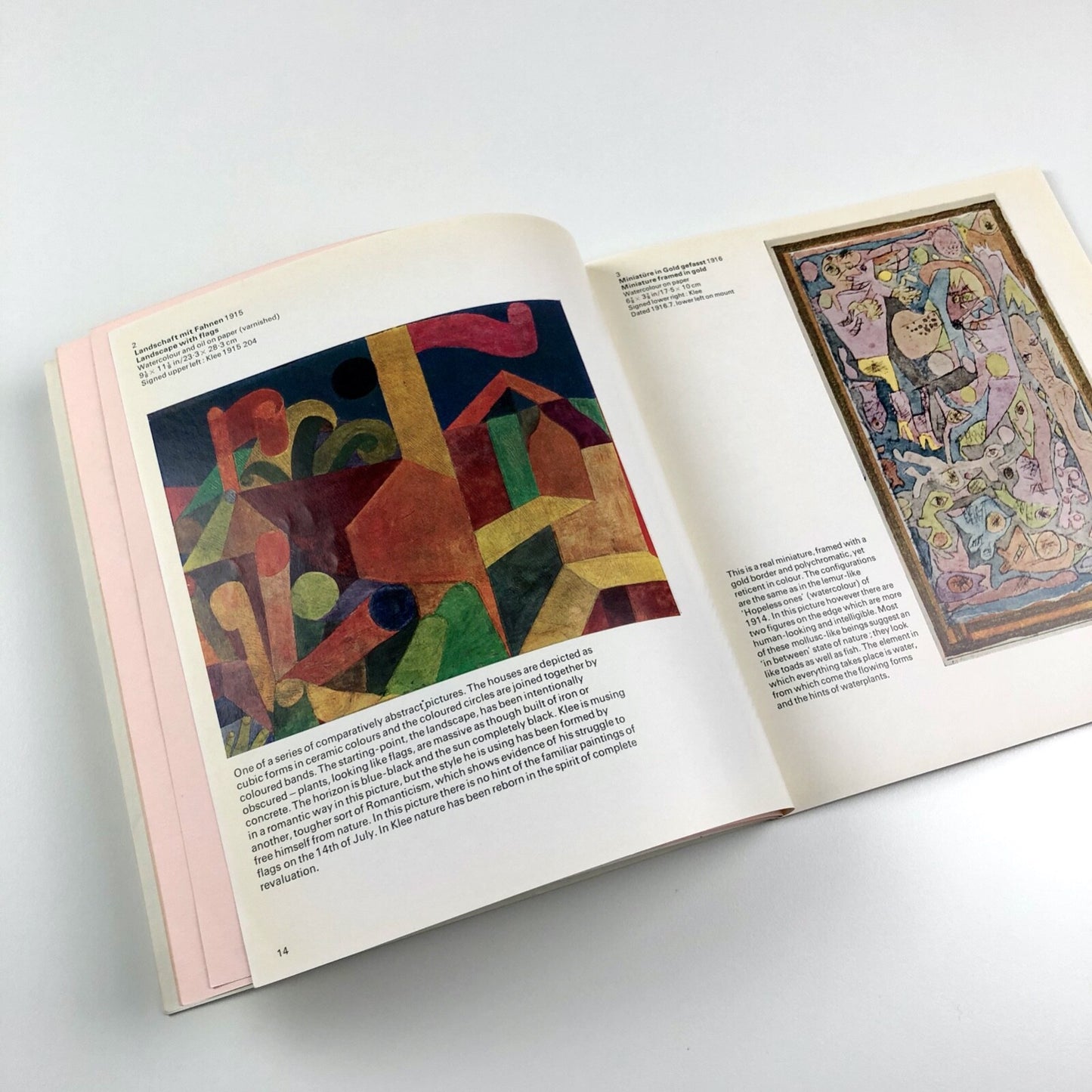 Paul Klee exhibition catalogue | Marlborough Fine Art | June - July 1966
