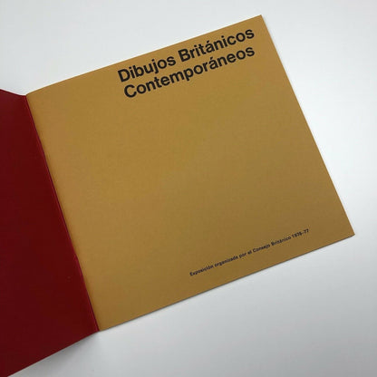 Contemporary British Drawings Dibujos Británicos Contemporáneos | A British Council Exhibition, 1975