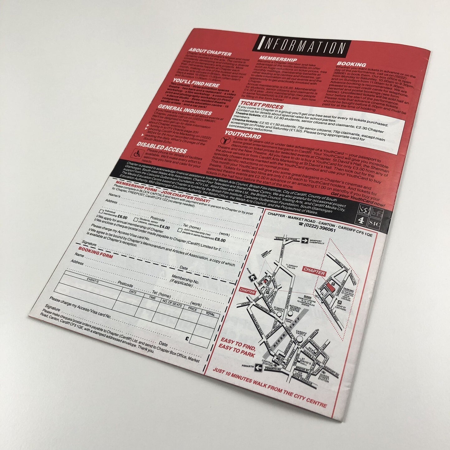 Chapter (Cardiff) free magazine Issues 1 to 35 (please note, issue 30 missing)