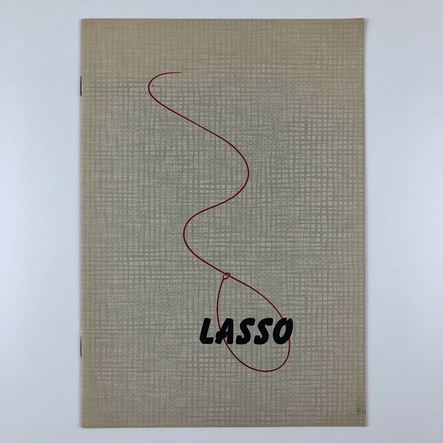 Lasso / Lasso Vet type specimen booklet | N. V. Lettergieterij, Amsterdam 1952
