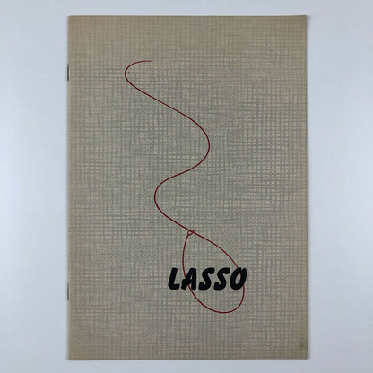Lasso / Lasso Vet type specimen booklet | N. V. Lettergieterij, Amsterdam 1952