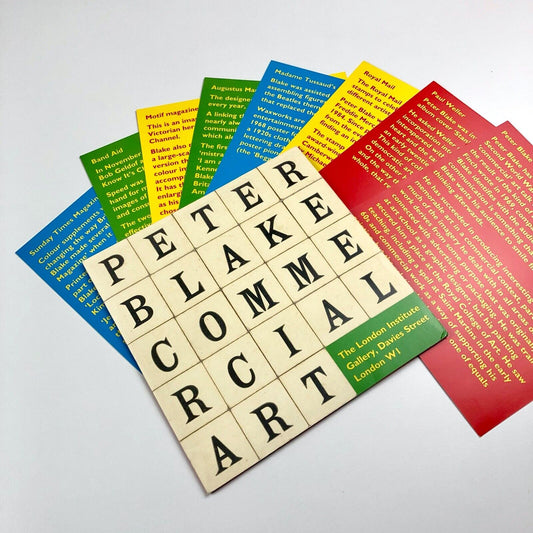 Peter Blake Commercial Art – sleeve and eight cards | The London Institute 2003