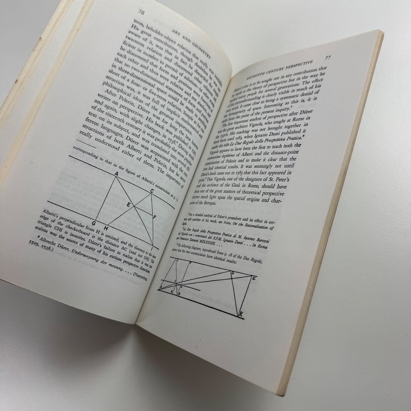 Art & Geometry. A Study In Space Institutions by William M. Irvins | Dover 1964