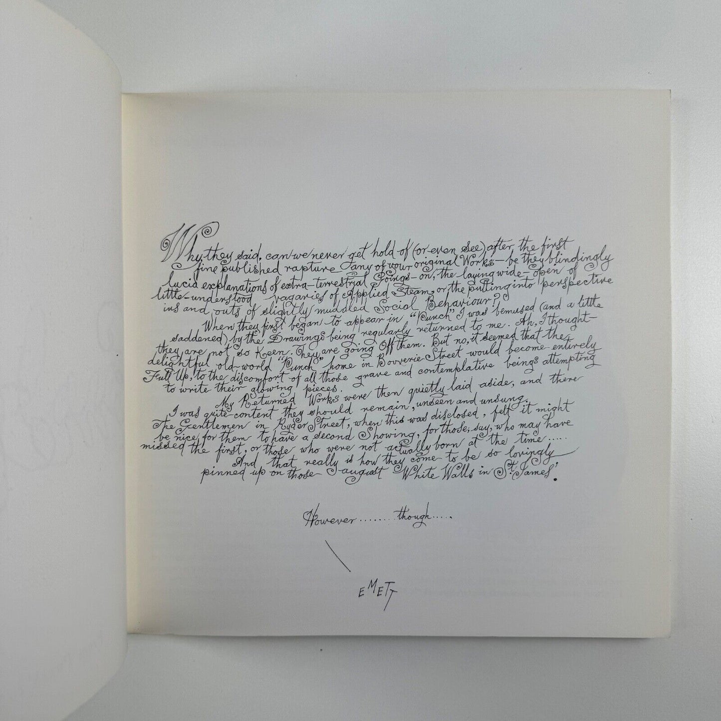 Rowland Emett | Chris Beetles, 1988 includes price list