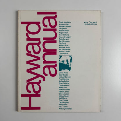 Hayward Annual 1980 Contemporary painting and sculpture selected by John Hoyland Arts Council
