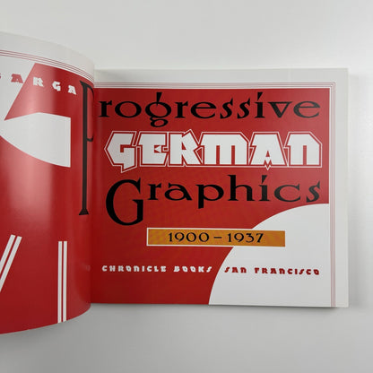 Progressive German Graphics 1900-1937 by Leslie Cabarga | Chronicle Books, 1994