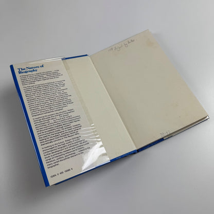The Nature of Biography by Robert Gittings | Heinemann, 1978. Signed