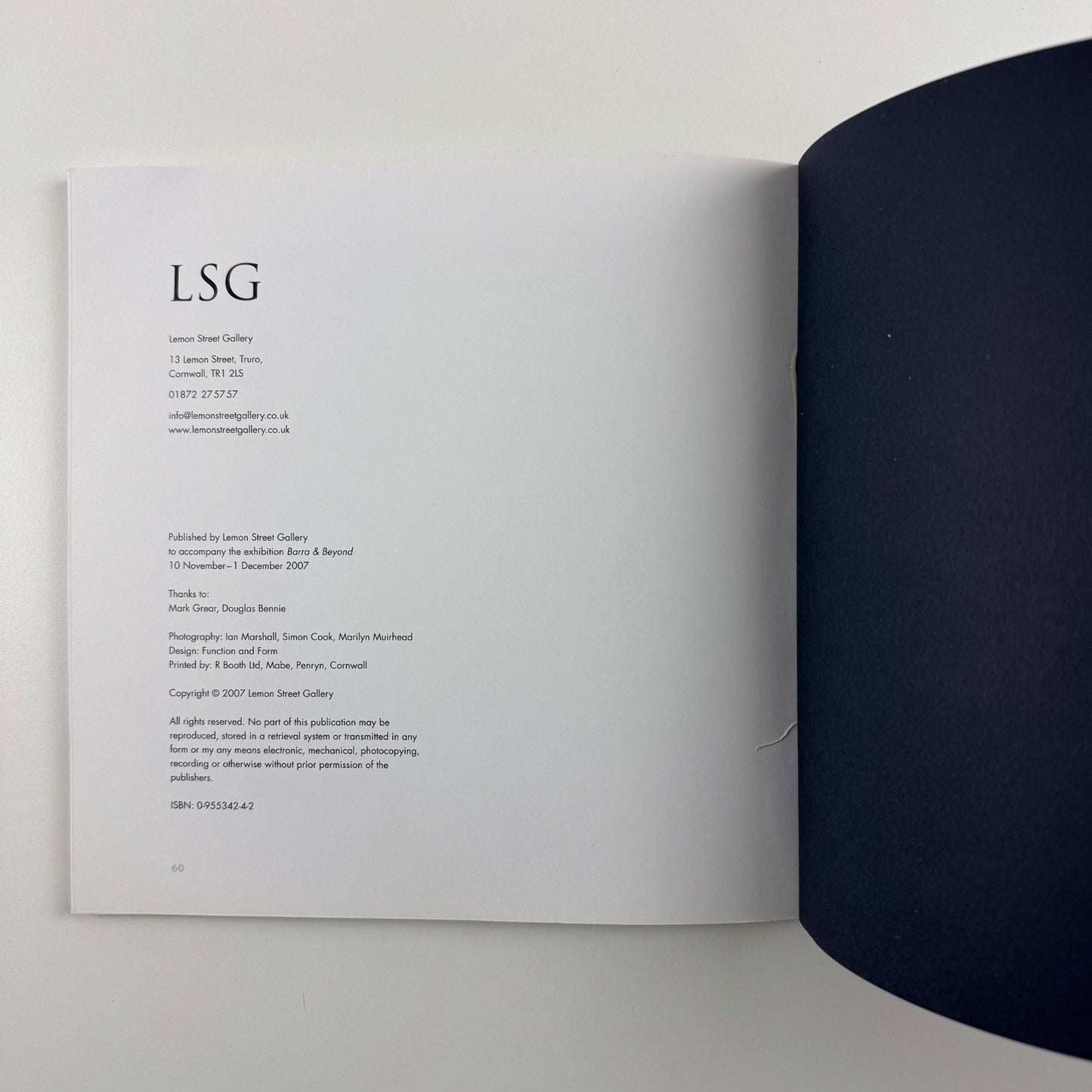 Hamish MacDonald. Barra and Beyond | Lemon Street Gallery, 2007