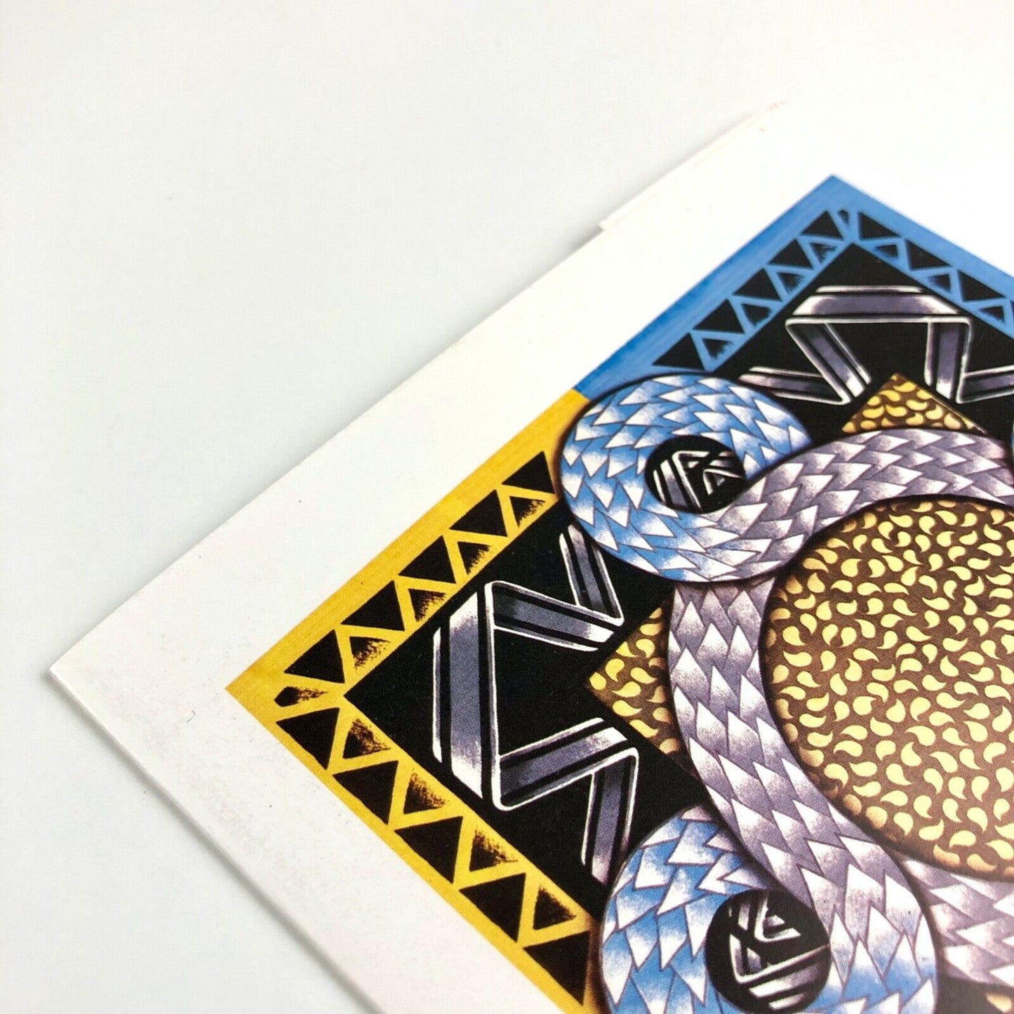 Promotional card for Cressida Bell / Quentin Bell | Midland Group, Nottingham, 1986