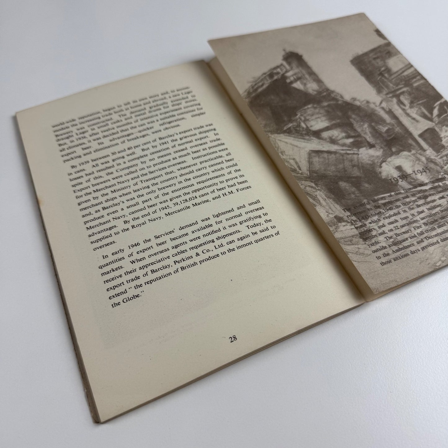 Three Centuries. The Story of our Ancient Brewery. Barclay, Perkins, 1951